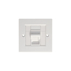 Connectix 008-001-005-21 Cat5e Single Outlet Modular Dataport