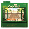 Cuprinol 5122413 UV Guard Decking Oil Natural Cedar 2.5 litre