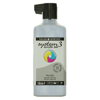Daler-Rowney System3 Ink 180ml Silver Imit