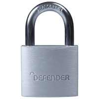Defender DFAL4Q Aluminium Padlock Quad Pack 40mm