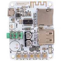 DFRobot TEL0108 Bluetooth Audio Receiver and Playback Module (Blue...