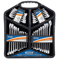 Draper 26697 Four Hi-Torq® Combination Spanner Sets (32 Piece)