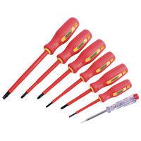 Draper 46540 Fully Insulated Screwdriver Set with Mains Tester (7. ..