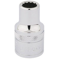 Draper Expert 33599 1/2" Sq. Dr. Hi-Torq® 12 Point Socket (3/8")