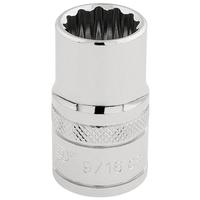 Draper Expert 33609 1/2" Sq. Dr. Hi-Torq® 12 Point Socket (9/16")