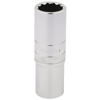 Draper Expert 33741 1/2" Sq. Dr. Hi-Torq® 12 Point Deep Socket (18mm)