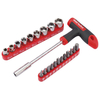 Draper Redline 68841 T Handle Driver with socket and Bits Set (22. ..