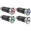 EAO 82-6151.1113 Series 82 Illuminated Pushbutton Mom 22mm Red 12V...