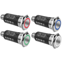 EAO 82-6151.1134 Series 82 Illuminated Pushbutton Mom 22mm Green 2...