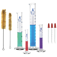 EISCO CH202002 Graduated Cylinder Set 9 Pieces,  Class B