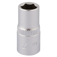 Elora 11096 7mm 1/4" Square Drive Hexagon Socket