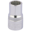 Elora 24814 1/4" 1/2" Square Drive Whitworth Bi-hexagon Socket