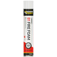 Everbuild EVFIRE Fire Foam B1 Handheld Aerosol 750ml