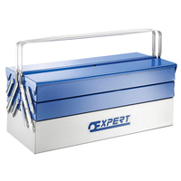 Expert E194738 Metal Cantilever Toolbox 5 Tray 45cm