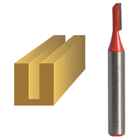 Faithfull FAIRB11 Router Bit TCT Single Flute 3.2 x 10mm 1/4in Shank