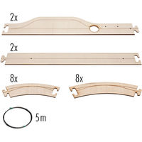 Faller 162100 N Laser Street Basic-Set Street Elements