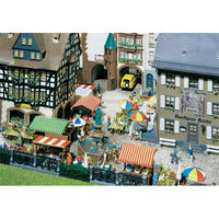 Faller 180582 H0 Market Stands & Carts