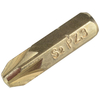 ForgeFix FM10PZ3 Pozidriv Compatible Bits PZ3 x 25mm (Pack 10)