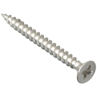 ForgeFix Multi-Purpose Pozi Comp Screw CSK ST S/Steel 4.0x40mm For...