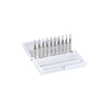 Fortex 68-1006 Reground Tungsten Carbide Drill Bits 0.6mm - 10 Pack