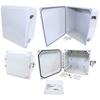 Hammond PCJ12106L IP66 Type 4X Polycarbonate Junction Box Hinged L...