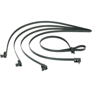 HellermannTyton 115-00030 SPEEDYTIE-HIRS-BK-V1 Black,  Black 13mmx7...