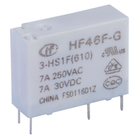 Hongfa HF46F-G/003-HS1F PCB Relay 3VDC SPST-NO 10A