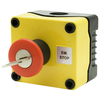 Hylec 1DE.01.03AB IP56 E-Stop Button Key Switch Reset Station