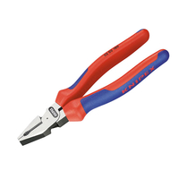 Knipex 02 02 225 SB High Leverage Combination Pliers Multi-Comp Gr...