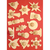 Major Brushes Christmas Wooden Templates set of 14