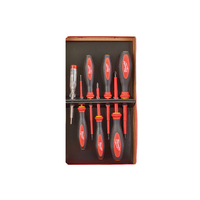 Milwaukee 4932464067 VDE Screwdriver Set,  7 Piece SL/PH/PZ/Tester