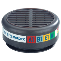 Moldex 890001 ABEK1 Gas Filter For 8000 Half Mask (Wrap of 2)