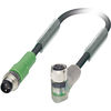 Phoenix Contact 1681994 Sensor/Actuator Cable 0.6m Black-Grey