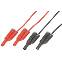 PJP 2612-IEC-25N 25cm Black Stack Safety Lead