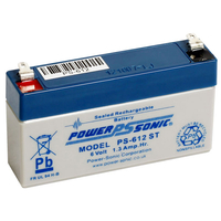 Powersonic 6V 1.3Ah SLA Battery PS-612 ST