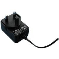 R-TECH 857078 AC/DC Adapter 12dc 1amp UK Plug Top