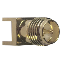 RF Solutions CON-SMA-EDGE-SRP SMA Female PCB Edge Mount Reverse Po...