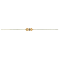 Royal Ohm CFR0W4J010JA10 1R Carbon Film Resistor 0.25W - Box 1000