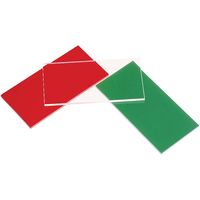 RVFM Red Plexi-glass Sheet 100x100x3mm
