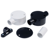 Schneider Electric ISM80055 Tower Spacer Bar Saddle 20mm Black (Bo...