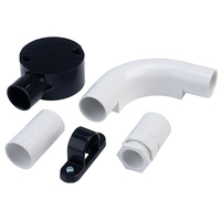 Schneider Electric ISM80154 Tower Spacer Bar Saddle 25mm White (Bo...