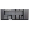 Sealey APMSSTACK01SS Modular Storage System Combo - Stainless Stee...