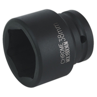 Sealey IS3438 Impact Socket 38mm 3/4"sq Drive