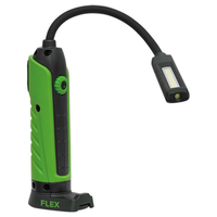 Sealey LEDFLEXG Flexi Rechargeable Green Inspection Lamp Li-ion 1. ..