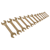 Sealey NS015 Double Open End Spanner Set 13pc Non-Sparking