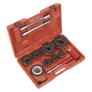 Sealey PTK992 Pipe Threading Kit 3/8" - 2"bspt