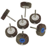 Sealey RTA7FW Rotary Tool Flap Wheel Set 7pc Ø30mm