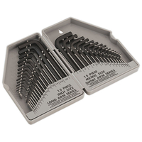 Siegen S0484 Hex Key Set Long/short Arm Metric/imperial 30pc