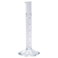 Simax Hexagonal Base Cylinder Class B 10ml Single