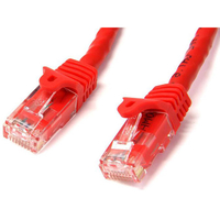 StarTech N6PATC1MRD 1m Red Snagless Cat6 UTP Patch Cable - ETL Ver...